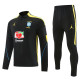 26-27 Brazil Black Half Pull Tracksuit (半拉链)