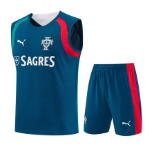 26-27 Portugal Lake blue Tank top and shorts suit