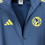26-27 Club America Blue Windbreaker