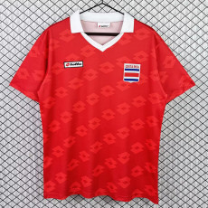 1990 Costa Rica Home Retro Soccer Jersey
