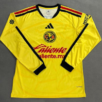 26-27 Club America Home Long Sleeve Soccer Jersey (长袖)