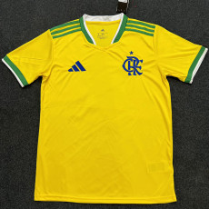 26-27 Flamengo Yellow Special Edition Fans Soccer Jersey