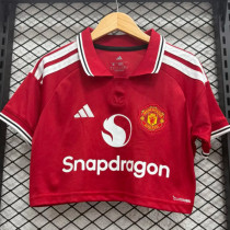 26-27 Man Utd Home Women Cheerleader Shirt (女啦啦短袖)