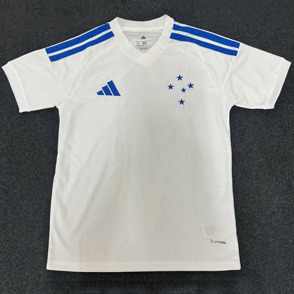 26-27 Cruzeiro White Fans Soccer Jersey