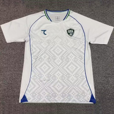 26-27 Uzbekistan Away Fans Soccer Jersey