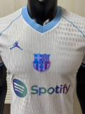 26-27 BAR White Blue Special Edition Player Version Training shirts