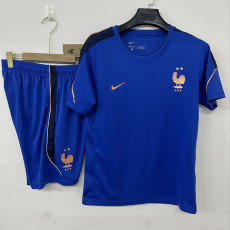 26-27 France Blue Training Short Suit