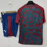 26-27 Portugal Red Training Short Suit