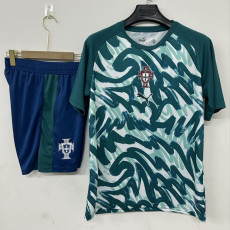 26-27 Portugal Green Training Short Suit