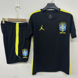 26-27 Brazil Jordan Black Training Short Suit