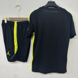 26-27 Brazil Jordan Black Training Short Suit