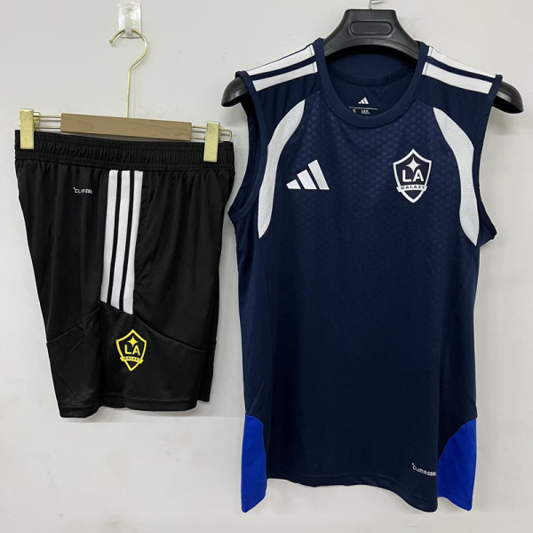 26-27 LA Galaxy Royal blue Tank top and shorts suit (背心短裤)