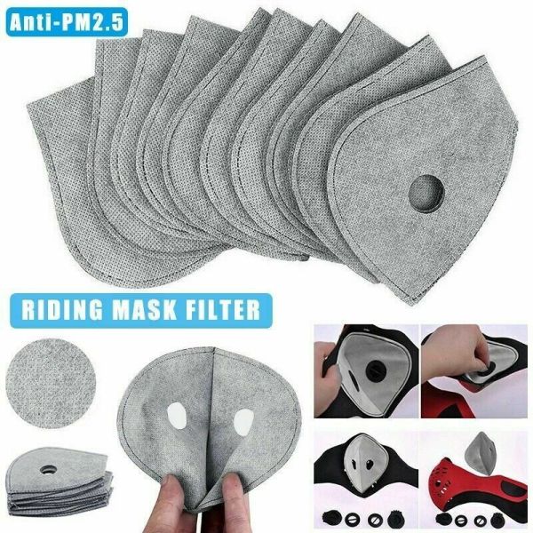 5-20PCS PM2.5 Active Carbon Filters for Mesh or Neoprene,Replacement Parts