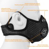 Reusable Dust Face Mask with Filters - Personal Protective Adjustable for Running, Cycling, Outdoor Activities