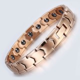4 types Mens Bracelet Copper Magnetic Tunnel Arthritis Pain Relief