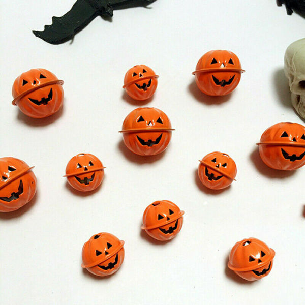4CM PUMPKIN BELLS HALLOWEEN TREE DECORATIONS HANGING DECOR 2020 New
