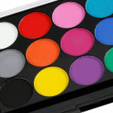 Face Paint Kit Professional Body Party Paint Halloween Washable 15 Color Palette
