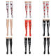 Halloween Womens Over The Knee High Fancy Long Stocking Nurse Sailor Cross Socks