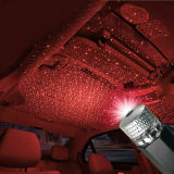 USB Car Roof Interior Atmosphere Star Lamp Ambient Star Light LED Projector