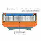 5-Layer Men's Razor Blade Refills Replacement for Gillette Fusion