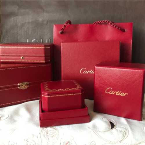 Cartier Full Set Jewelry Box Cartier Watch Box