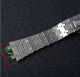 Steel Watch Strap with Clasp fits Audemars Piguet Royal Oak Offshore 26mm