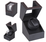 Watch Winder Box Automatic Watch Winder Box  PU Single Leather Watch Winder Case