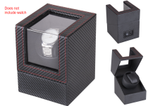 Watch Winder Box Automatic Watch Winder Box  PU Single Leather Watch Winder Case