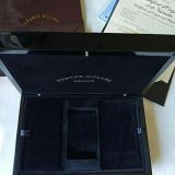 Franck Muller Watch Box Presentation Case Burl Wood With Cardboard Outer