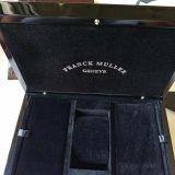 Franck Muller Watch Box Presentation Case Burl Wood With Cardboard Outer