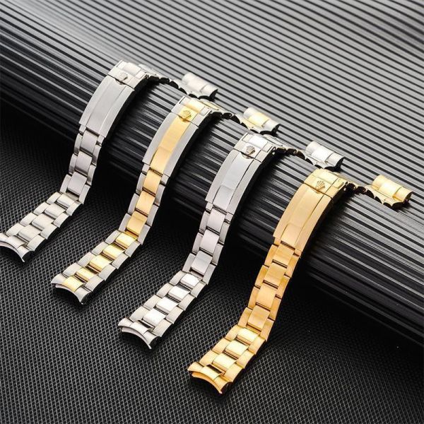 20 / 21 mm Watch Strap Stainless Steel For ROLEX  Submariner/ Daytona