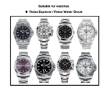 20 / 21 mm Watch Strap Stainless Steel For ROLEX  Submariner/ Daytona