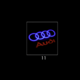 1 Pair Wireless Car LED Door Welcome Projector Ghost Shadow Laser Light Audi