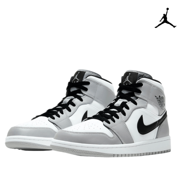 Mens Air Jordan 1 Retro Mid Shadow Grey