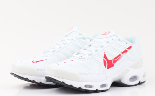 Mens Air Max Plus Tn Trainers Shoes WHITE