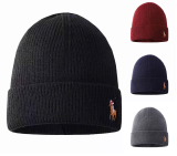 Polo Beanie Hat Unisex Adults  Knitted Hat
