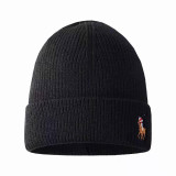 Polo Beanie Hat Unisex Adults  Knitted Hat