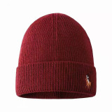 Polo Beanie Hat Unisex Adults  Knitted Hat