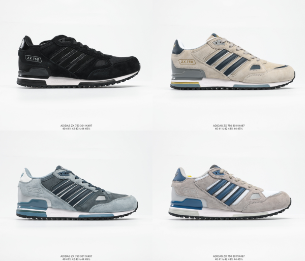 Adidas ORIGINALS  ZX750 New Running TRAINERS SHOES