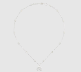 Interlocking G necklace in silver