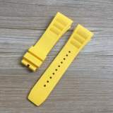 Richard Mille Straight Hole Rubber Strap 25mm