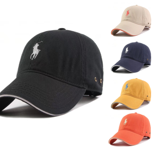 Polo Baseball Cap With Classic Adjustable Fastner unisex
