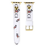 GUCCI Mickey mouse rivet apple watch strap