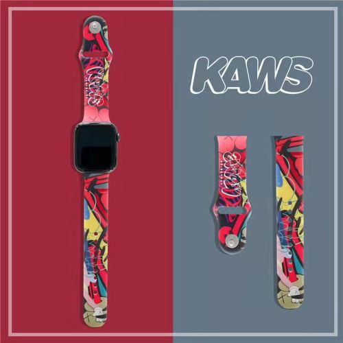 Kaws Graffiti Apple watch strap