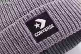 CONVERSE Unisex Warm Turnup Cap Beanie Knit Stretch Winter Hat