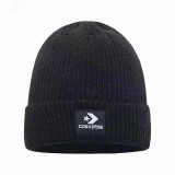 CONVERSE Unisex Warm Turnup Cap Beanie Knit Stretch Winter Hat