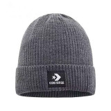 CONVERSE Unisex Warm Turnup Cap Beanie Knit Stretch Winter Hat