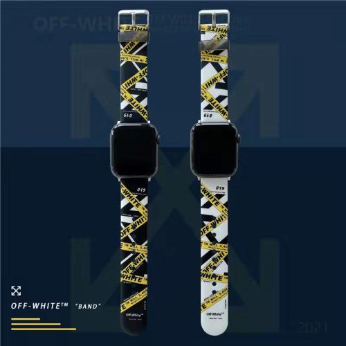 OFF-WHITE close down Apple watch strap