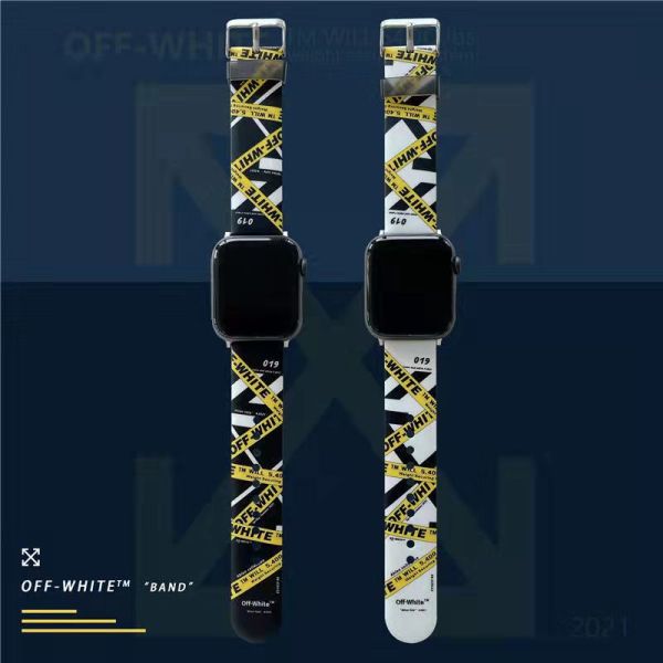 OFF-WHITE close down Apple watch strap