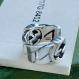 Large / Small Interlocking G ear cuff in Box & Pouch